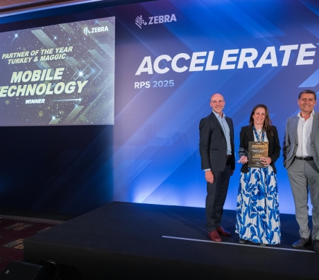 Η Mobile Technology βραβεύετηκε ξανά ως 'Partner of the Year' από τη Zebra Technologies